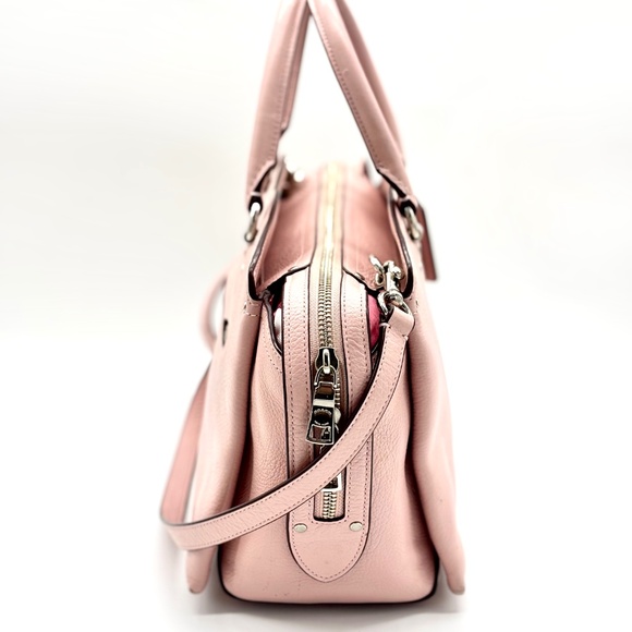 Coach Drew Satchel in Blossom Pink - Picture 4 of 14
